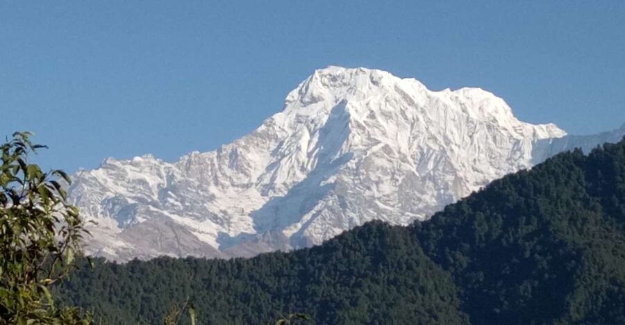 1 N 2 Days easy Dhampus,Australian camp trek from Pokhara - The climb to Australian Camp