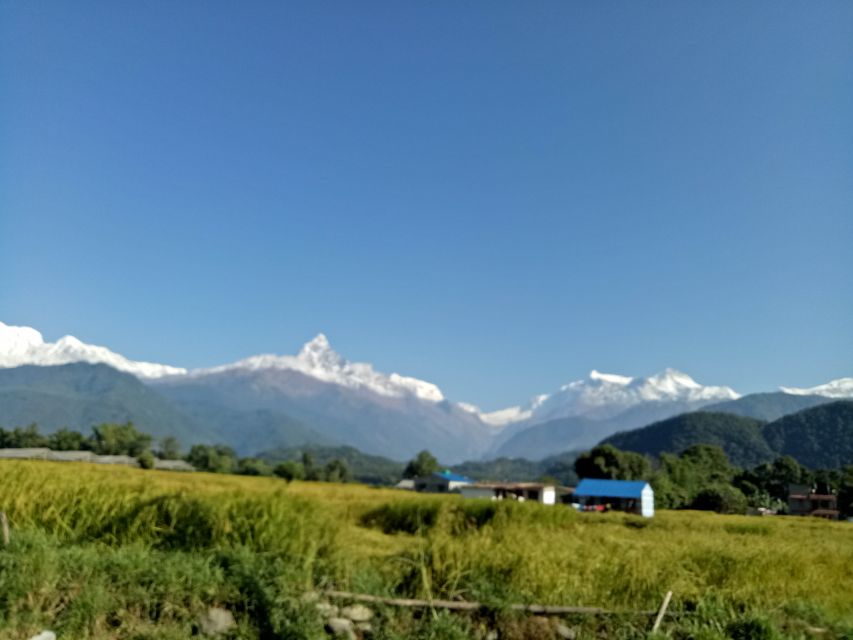 1 N 2 Days easy Dhampus,Australian camp trek from Pokhara - Sunrise on the second morning