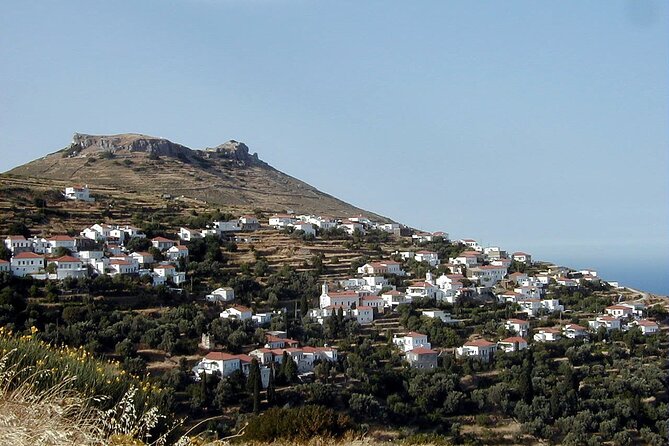 10-Day Inn-to-Inn Self-Guided Trekking Holiday Andros Trail - Cyclades - Day 6: Castles, watermills, and the approach to Andros Town