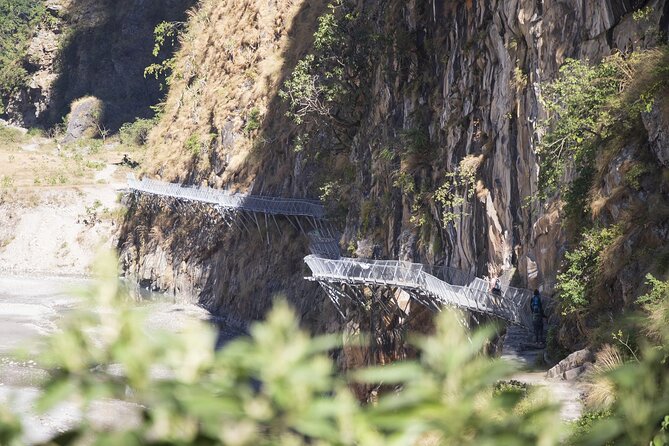 10 Days Manaslu Circuit Trek in Larke La Pass - Day 4: Suspension Bridges and the Climb to Namrung