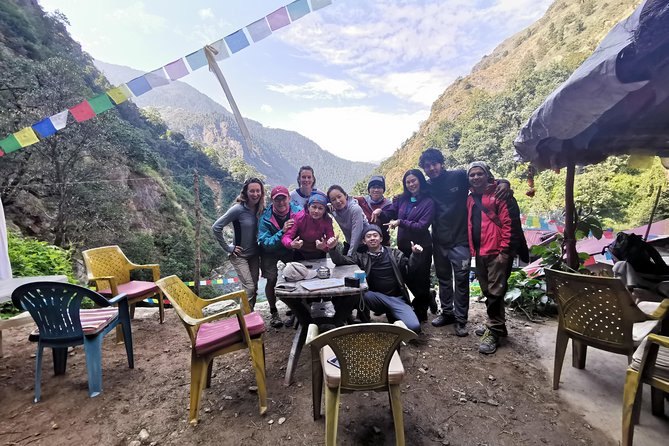 12 Days Manaslu Circuit Trek - The road and river valley to Soti Khola