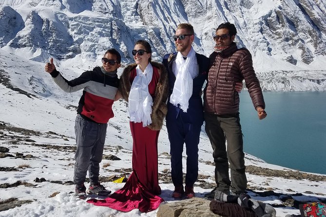18 days Tilicho Lake and Thorungla Pass trek in Annapurna Region - Days 9 to 11: Khangsar, Tilicho Base Camp, and the lake