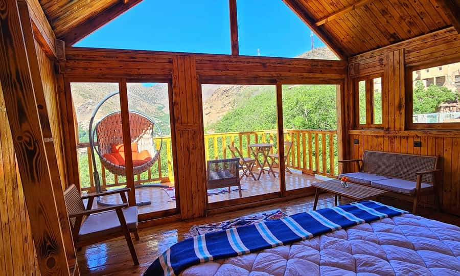 2 Days Desert Agafay and Atlas Mountains Trek From Marrakech - The mountain riad and overnight stay