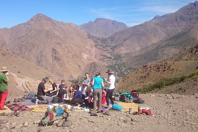 2 days Mount Toubkal Trek from Marrakech - The climb to Les Mouflons Toubkal Refuge
