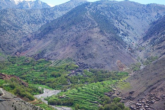 2 days Mount Toubkal Trek from Marrakech - The descent to Imlil and return to Marrakech