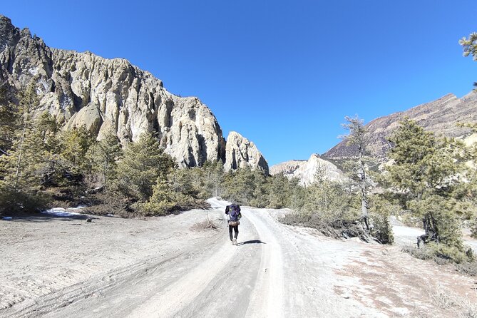 20 Days Annapurna Circuit Trek - Above Manang, where the air gets thin
