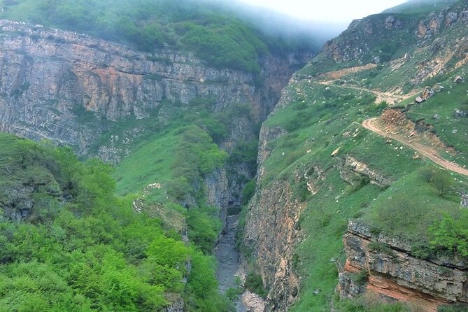 3-Day Hiking & Trekking Tour Remote Villages in Guba Azerbaijan - Day 2: Waterfall, canyon, and the road into Khinalig