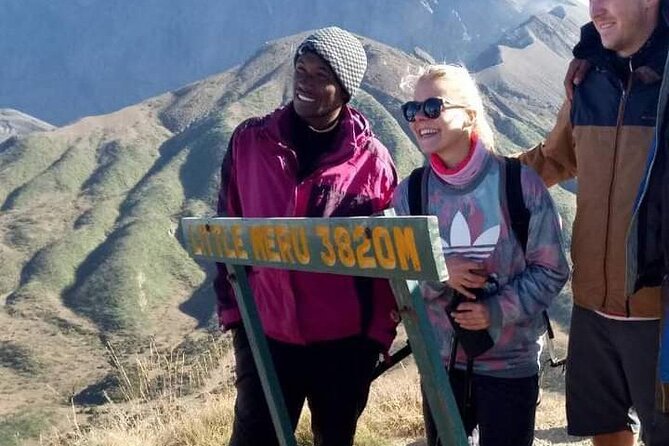 3 Days Mount Meru Trek - Miriakamba to Saddle Hut is short but steep