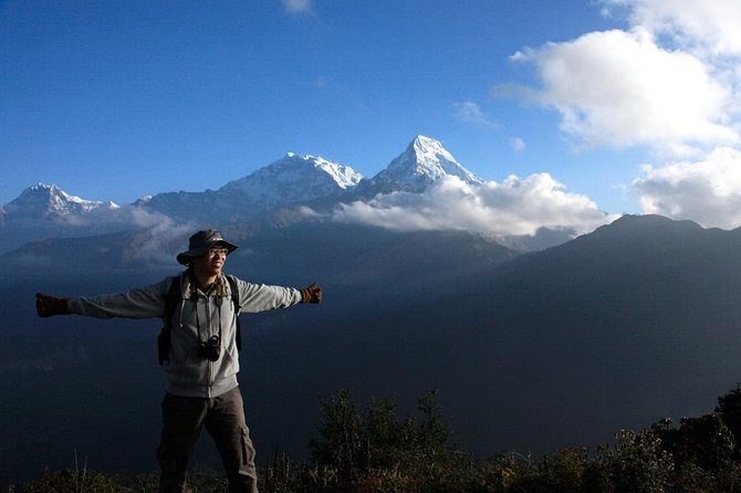 4-day Poon Hill Trek - The early climb to Poon Hill