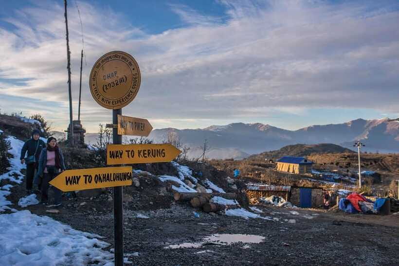 4 Days Pikey Peak Trek : The Best View of Mt Everest - Day 4: Jhapre to Dhap and the Long Return to Kathmandu