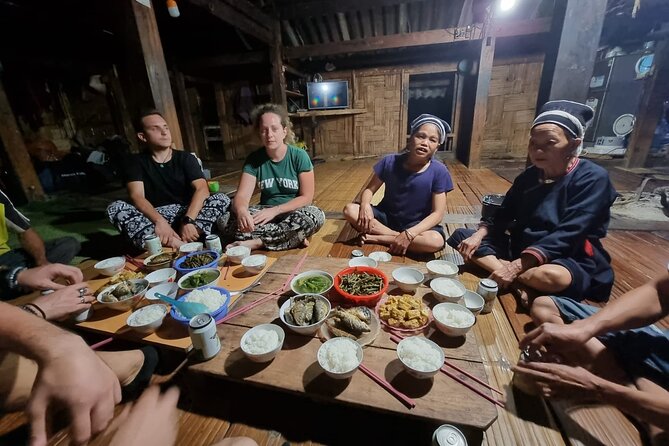 4 Days Trekking Hoang Su Phi, Ha Giang. Private Hiking Group - Day 2: Shan Tuyết tea, waterfalls, and a 17-kilometer Red Dao route