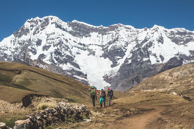 6 day Rainbow Mountain x Ausangate Trek - FlashpackerConnect - Day 5: Red Mountain Valley and the first view of Rainbow Mountain