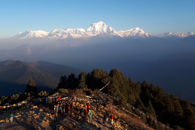 8 Days Short Trek and Tour in Nepal - Kathmandu begins with prayer wheels and mountain culture