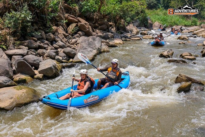 8KM White Water Rafting and 3HRS Jungle Trekking Adventure - Lunch at the camp