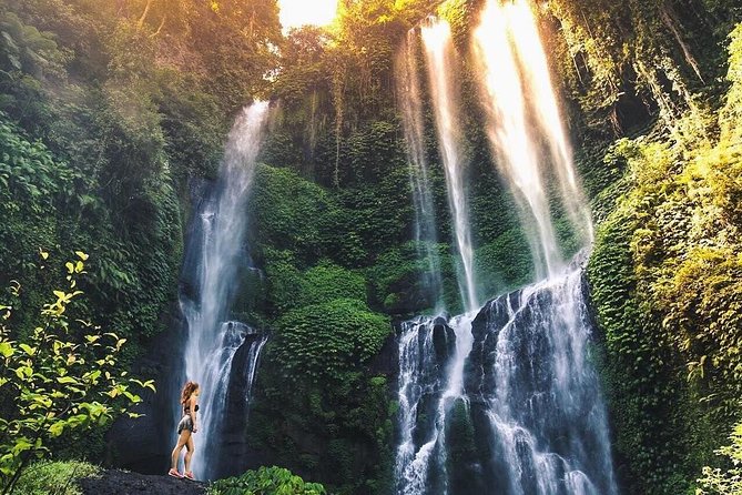 All Inclusive Sekumpul Waterfall Trekking , Handara Gate & Temple - Sekumpul Waterfall: the three-hour main attraction