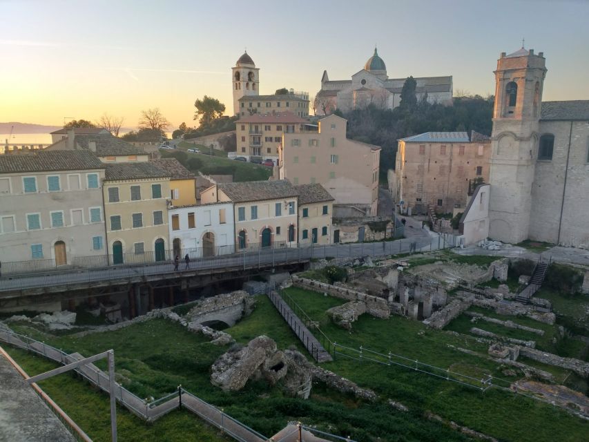 Ancona: Urban Trek Tour with Wine and Food Tasting - The Arch of Trajan beside the harbor