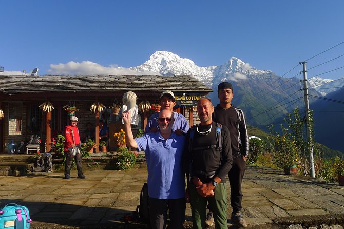 Annapurna Base Camp Trek -8 days - Day 2: Ghandruk to Chhomrong over ridges and river valleys