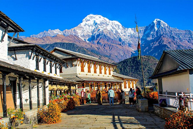 Annapurna Base Camp Trekking 09 Days - Day 2: Jhinu Danda, Chhomrong, and Sinuwa