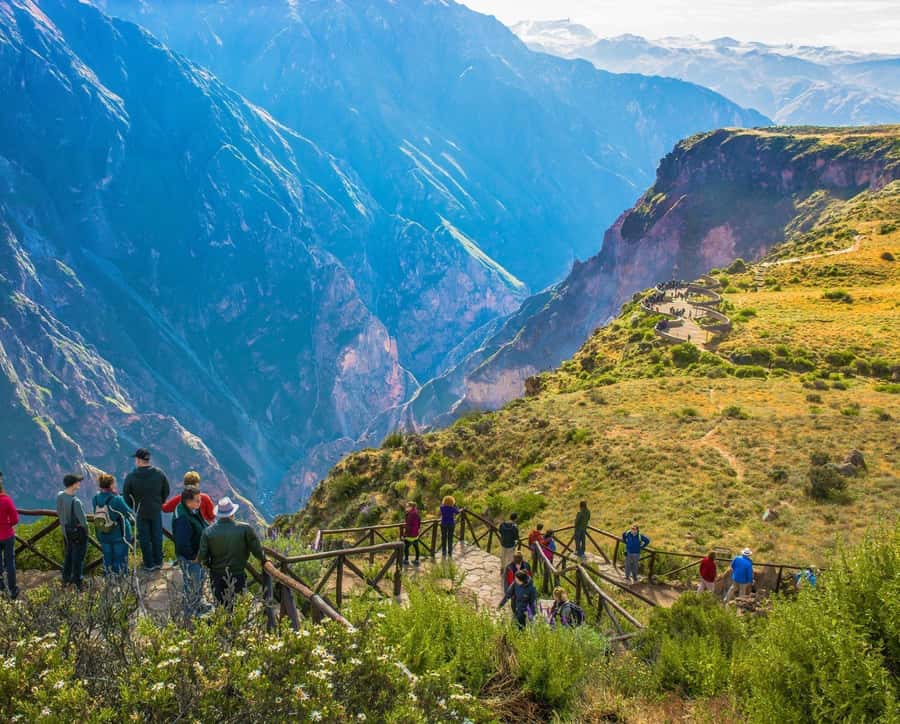 Arequipa: 2-day Colca Canyon Trekking, Ending in Puno - Sangalle Oasis and the overnight stay