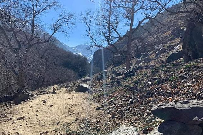 Atlas Mountains, Waterfalls Day Hike & Trek From Marrakech - The mountain pass and views over Berber villages