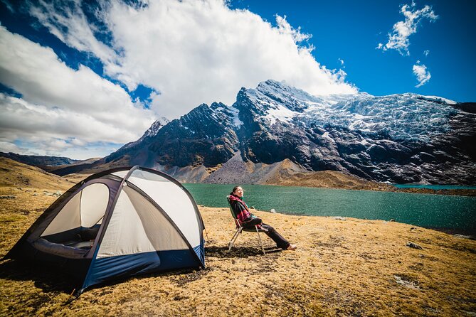 Ausangate and Rainbow Mountain Trek – 3 Days / 2 Nights - Day Two: Puca Pass, Glacial Lagoons, and Warmisaya