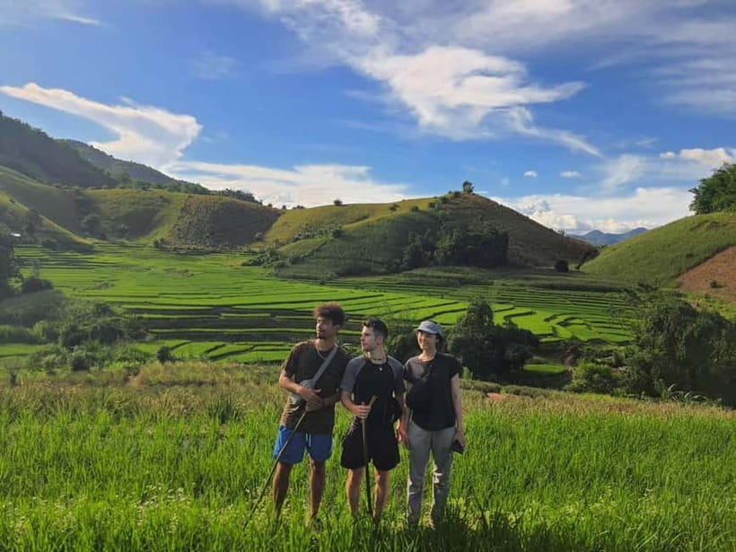 Authentic trek only walk in Chiang Rai jungle - Tea plantations and changing scenery