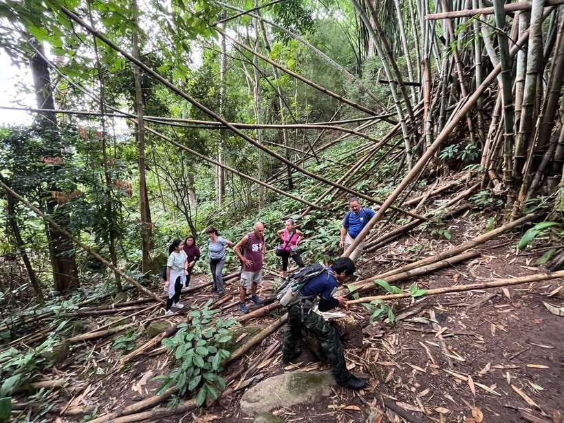 Authentic trek only walk in Chiang Rai jungle - Meeting Akkha and Lahu communities