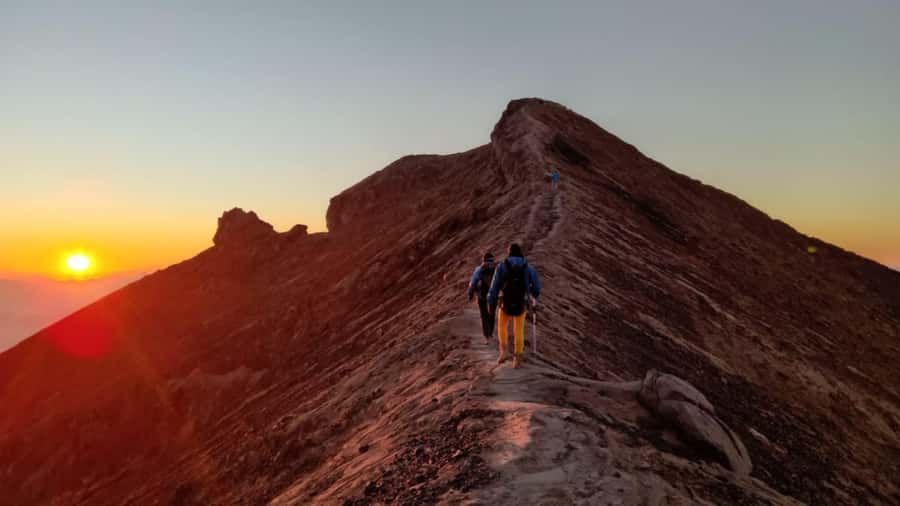 Bali: Mount Agung Sunrise Trekking Tour with Hotel Pickup - Starting the climb near Besakih