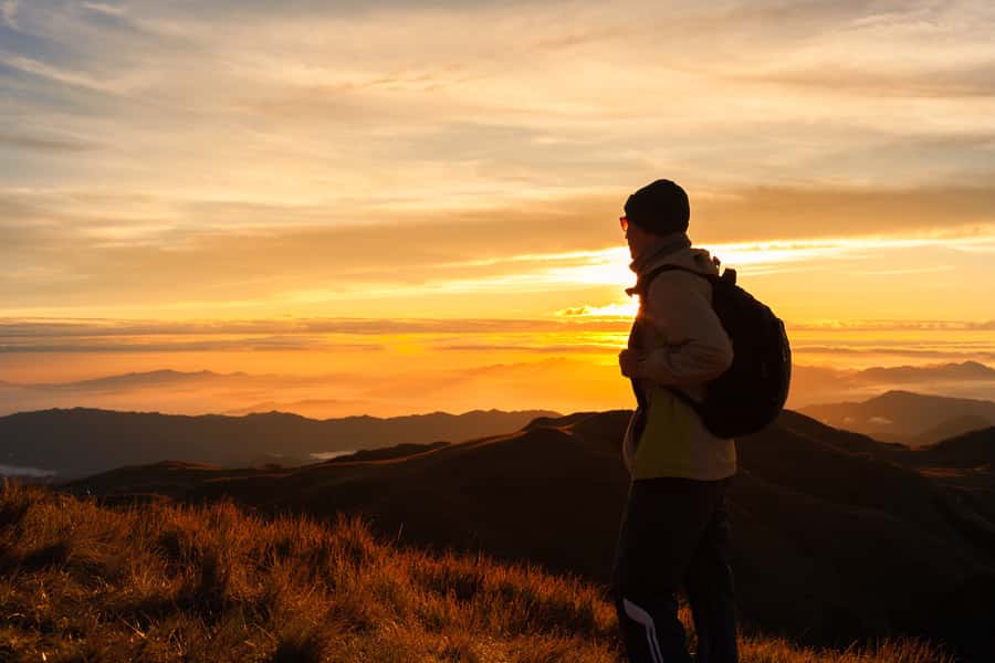 Bali: Mount Batur Sunrise Trek and White Water Rafting - Before dawn at Mount Batur