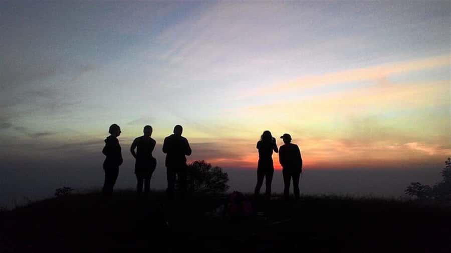 Bali: Mount Batur Sunset Trek with Picnic - The climb through lava, trees, and caldera views
