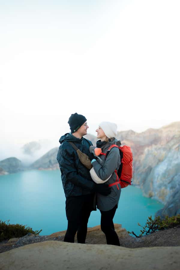 Banyuwangi: Ijen Crater Bluefire and Sunrise Guided Trek - The descent, rest stop, and return to Banyuwangi