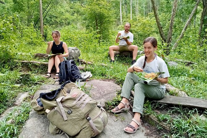 Best Seller | 2-Day Jungle Trek: Elephants, Raft & Karen Life - Mae Wang market starts the morning simply