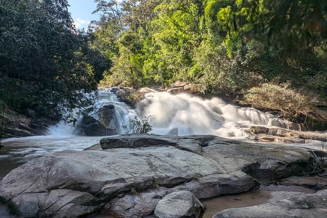 Best Seller | 2-Day Jungle Trek: Elephants, Raft & Karen Life - A waterfall swim after the jungle walk