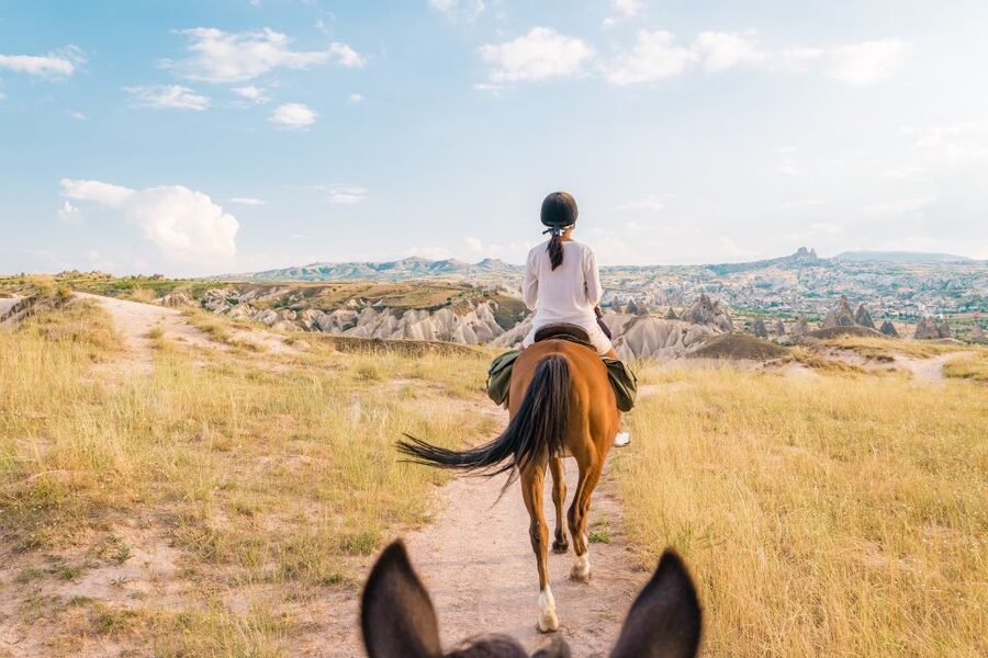 Cappadocia: Sunset Horse Trek Through the Valleys - Is this suitable for a first horseback ride?