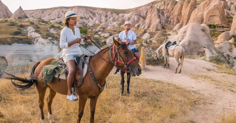 Cappadocia: Sunset Horse Trek Through the Valleys - Starting near Cavusin and entering the valley paths