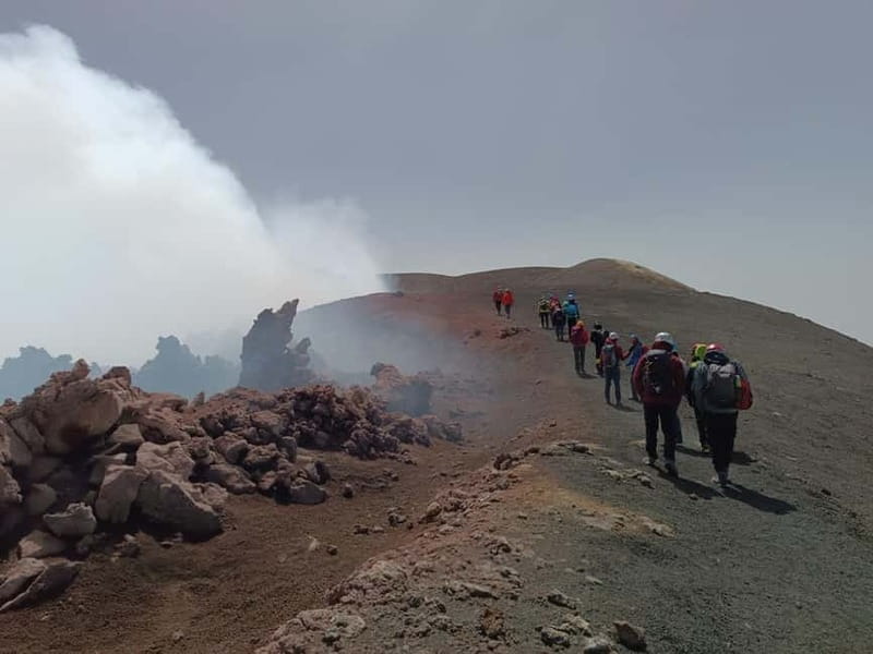 Catania, Etna trekking with guide and cable car at 3000 meters + transfer available - The cable car to 2,500 meters