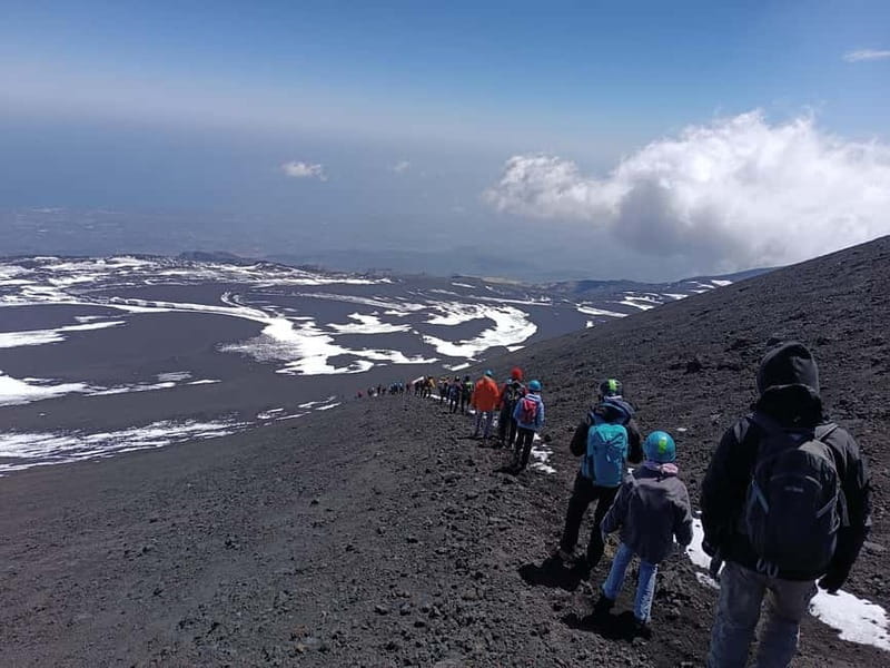Catania, Etna trekking with guide and cable car at 3000 meters + transfer available - The Barbagallo craters from 2002 and 2003