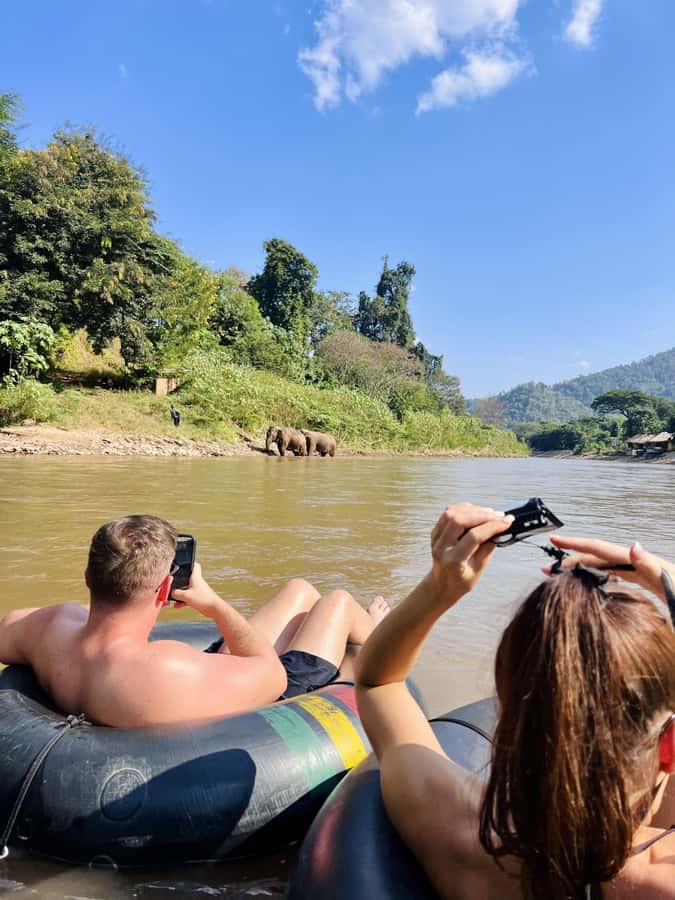 Chiang Mai 2-Day: Trekking, Tubing & Elephant Observation - Day 1: the 1.3-hour ride to Mae Taeng