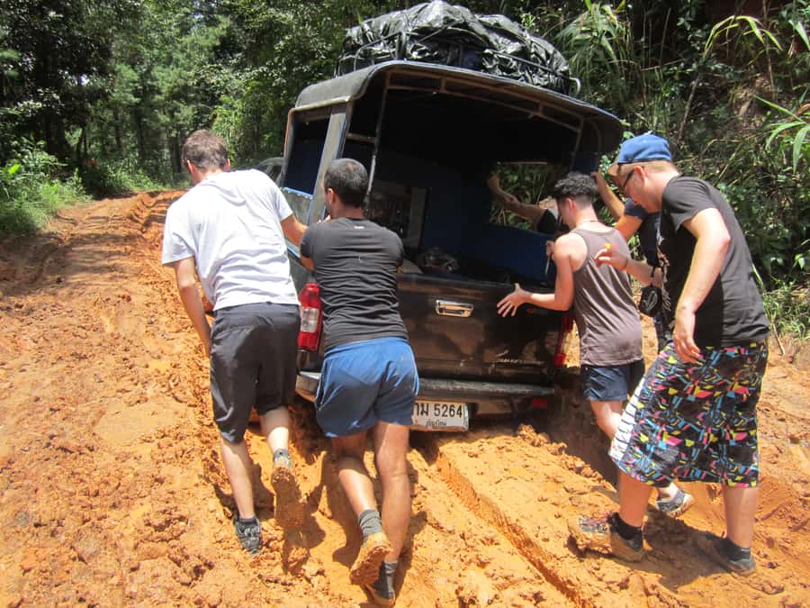 Chiang Mai: 2 Days, 1 Night Non-Tourist Trek - Elephant care before the forest walk