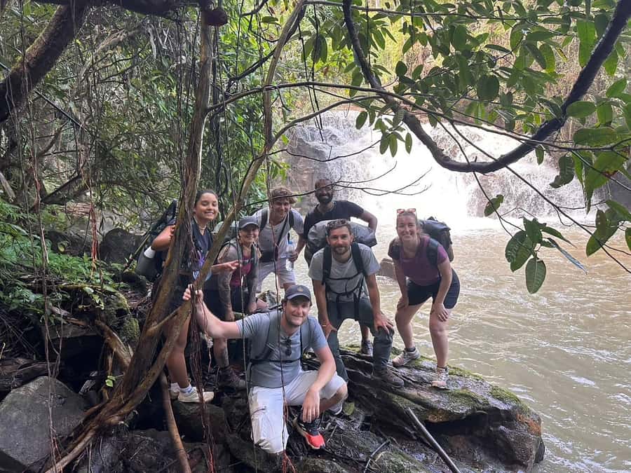 Chiang Mai: 2-Days Jungle Trek, Waterfalls and Karen Village - Day One: Farmland, Forest Paths, and the First Waterfall