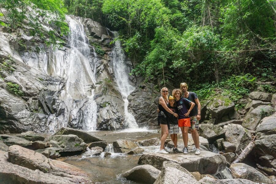 Chiang Mai: Guided Jungle and Waterfall Trek with Transfer - The 1.5-hour drive from Chiang Mai