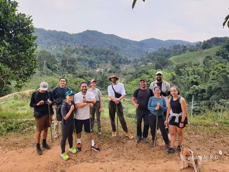 Chiang Rai: 2-Day Jungle Trek only walk with Waterfall - Day one: hot spring, jungle skills, and village trails