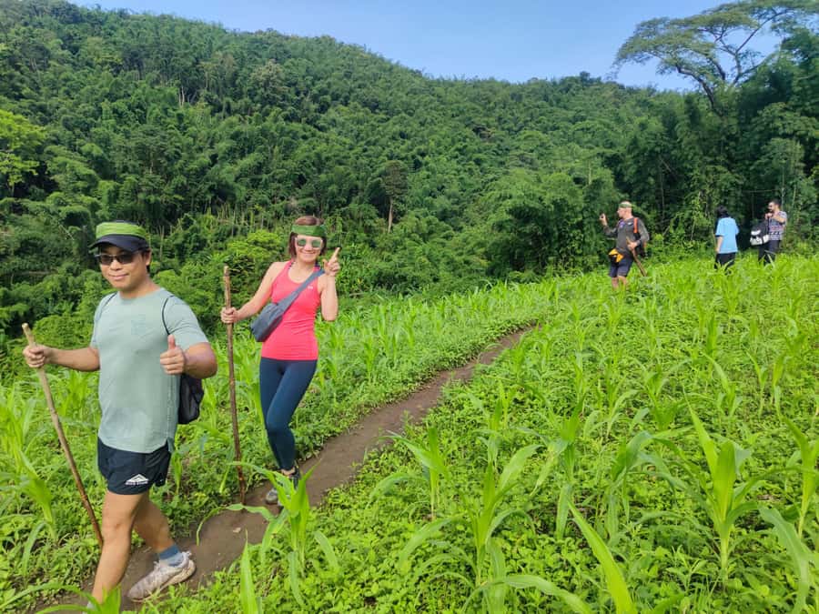 Chiang Rai: Jungle Adventure-Group Trekking & Bamboo Cooking - Finishing with a mineral soak