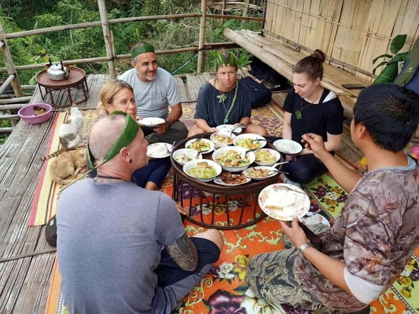 Chiang Rai Trek: 4 Hilltribes Villages & Waterfall Only Walk - Starting at the hot spring near Lam Nam Kok National Park