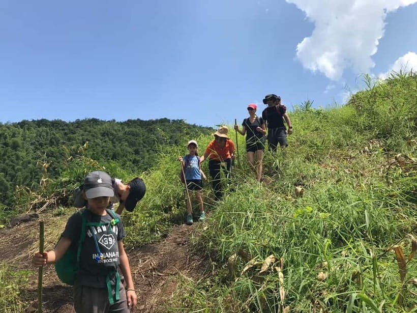 Chiang Rai Trek: 4 Hilltribes Villages & Waterfall Only Walk - The Chinese village and its tea plantation