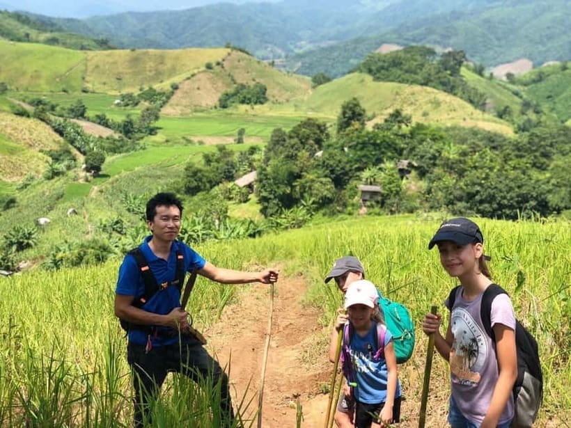 Chiang Rai Trek: 4 Hilltribes Villages & Waterfall Only Walk - Finishing with a mineral hot bath
