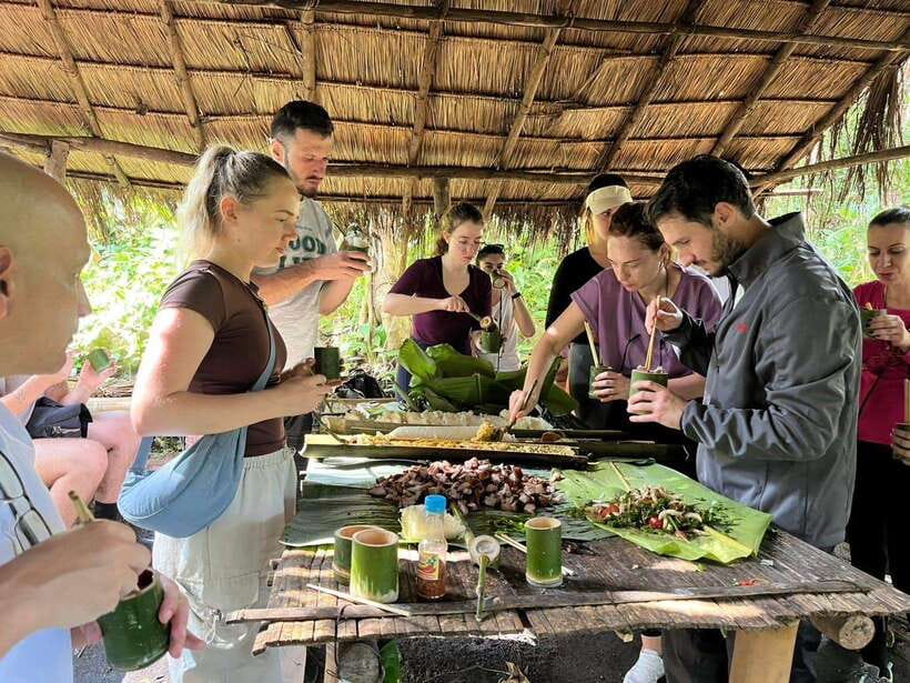 Chiangrai: Group Trekking with Bamboo Cooking - Akha and Lahu villages before the return