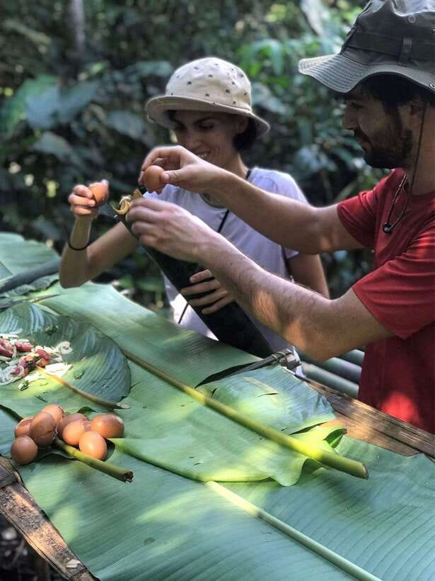 Chiangrai: Group Trekking with Bamboo Cooking - Hot springs and the final ride back