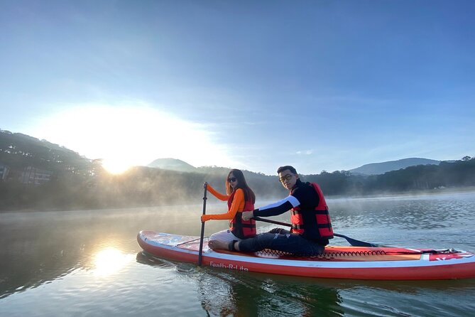 Combo Activity Trekking, Sup Paddling, Camping and Canyoning - What this Da Lat adventure is really like