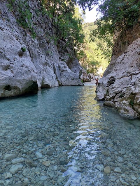 Corfu: River Trekking in the Greek mainland with Ferry Trip - The guide makes the difficult sections manageable